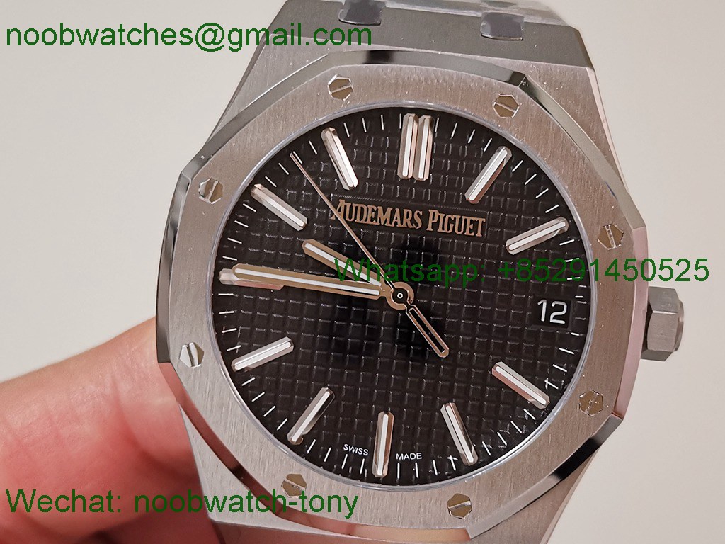 Replica Audemars Piguet AP Royal Oak 41mm 15510 Black ZF 1:1 Best A4302