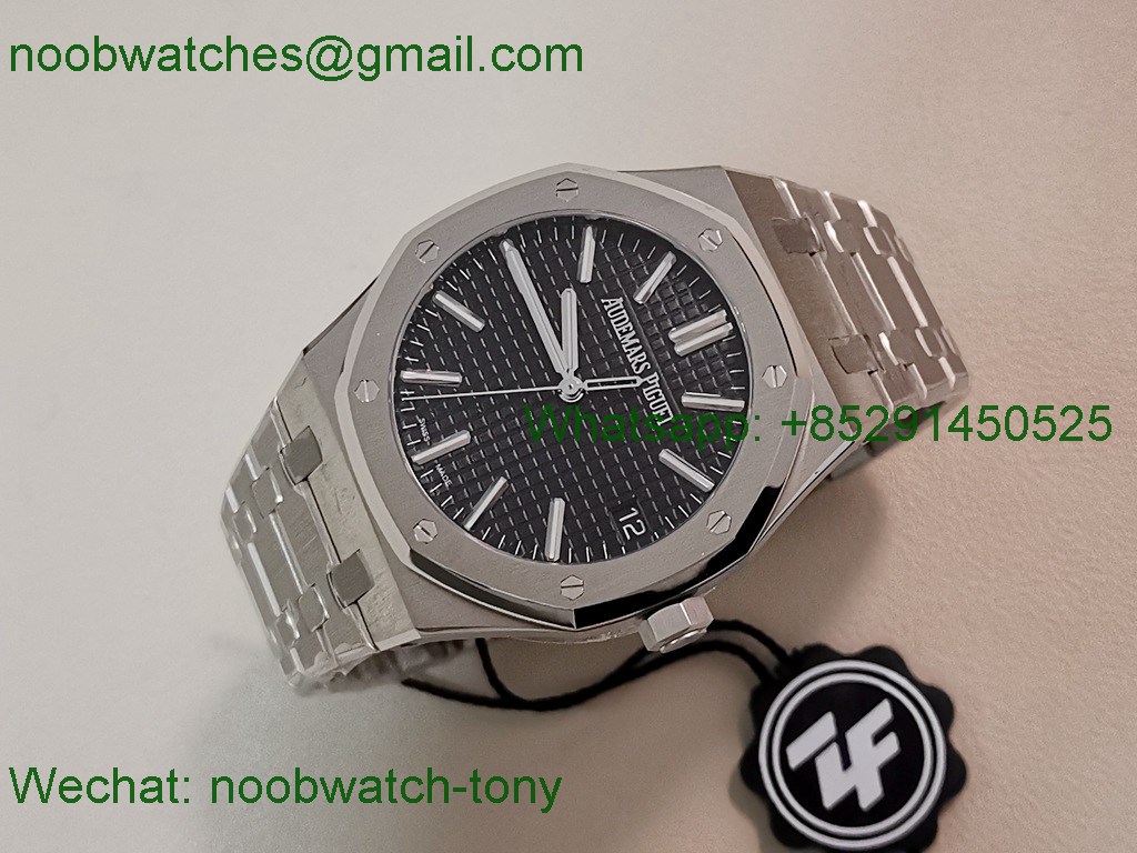Replica Audemars Piguet AP Royal Oak 41mm 15510 Black ZF 1:1 Best A4302