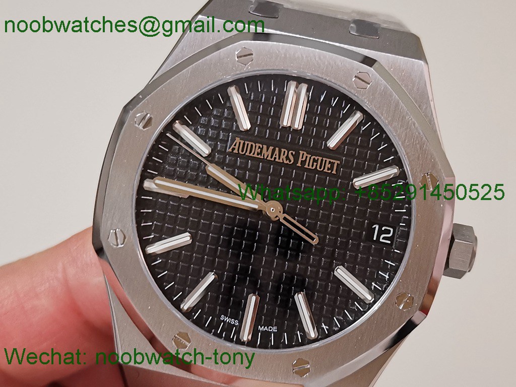 Replica Audemars Piguet AP Royal Oak 41mm 15510 Black ZF 1:1 Best A4302