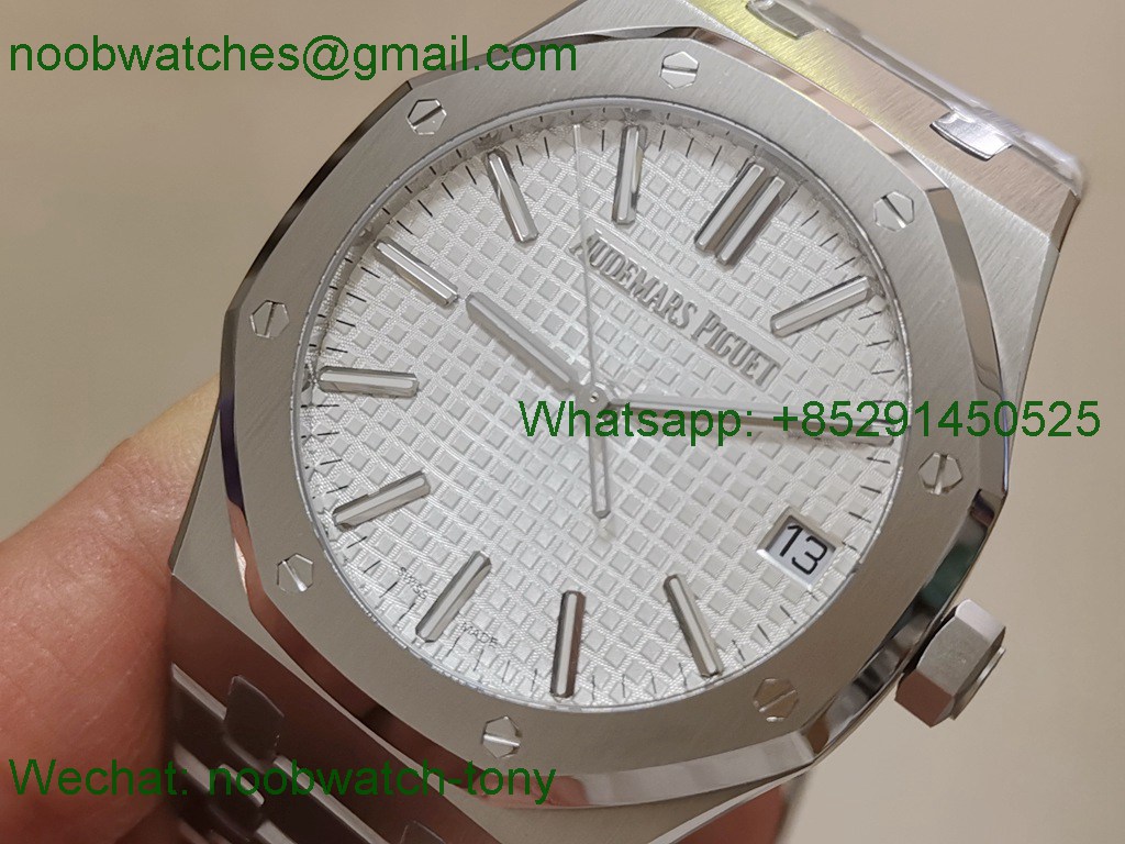 Replica Audemars Piguet AP Royal Oak 41mm 15510 White ZF 1:1 Best A4302
