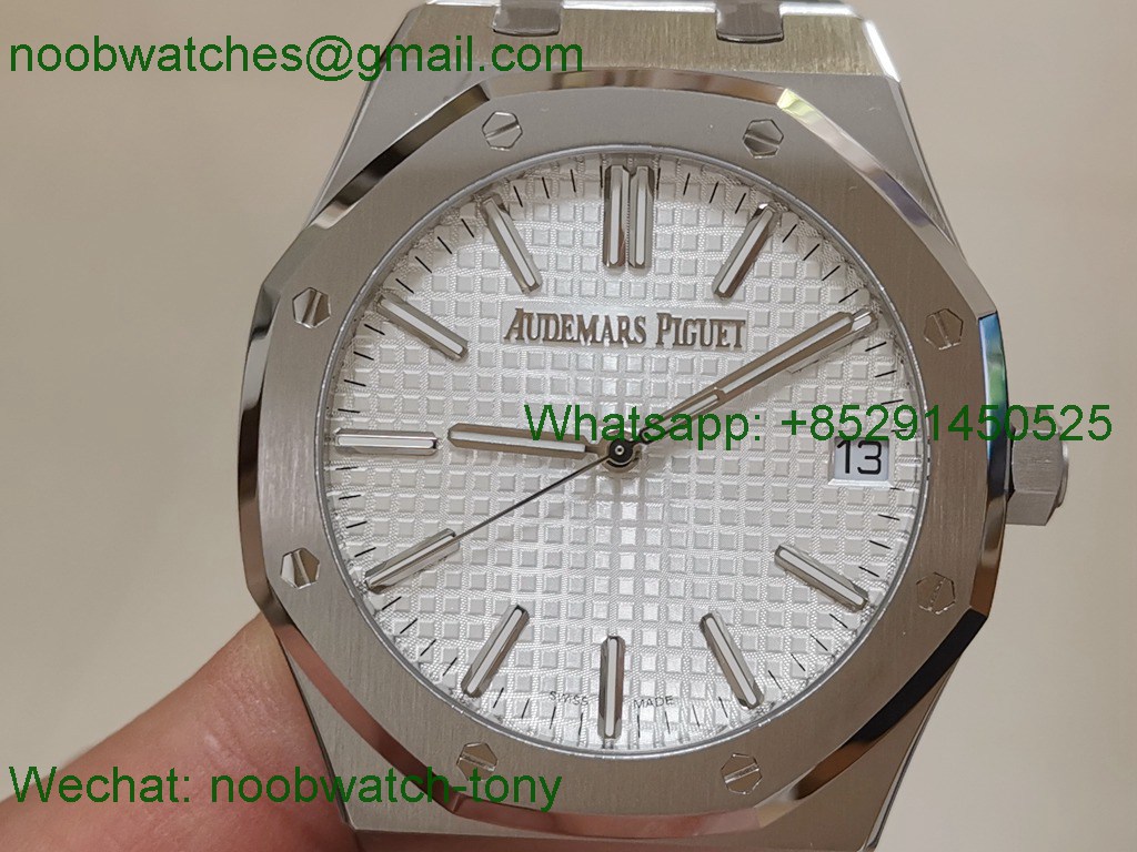 Replica Audemars Piguet AP Royal Oak 41mm 15510 White ZF 1:1 Best A4302