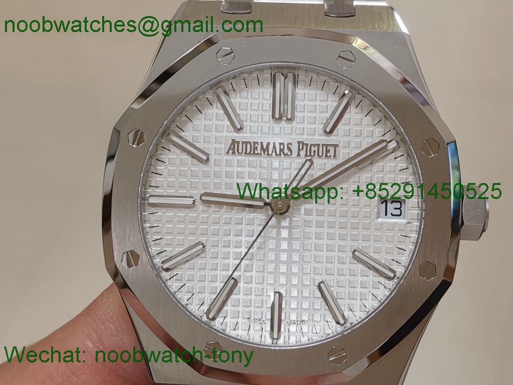 Replica Audemars Piguet AP Royal Oak 41mm 15510 White ZF 1:1 Best A4302