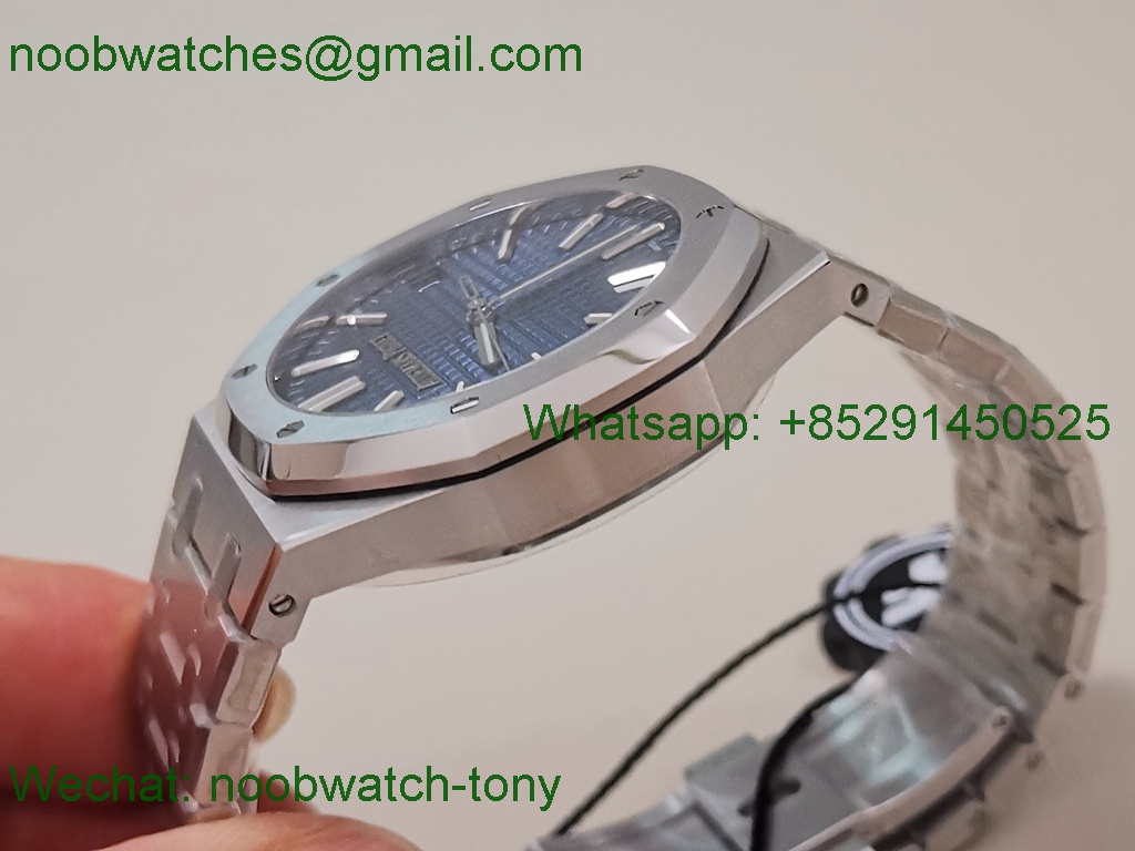 Replica Audemars Piguet AP Royal Oak 41mm 15510 Blue ZF 1:1 Best A4302