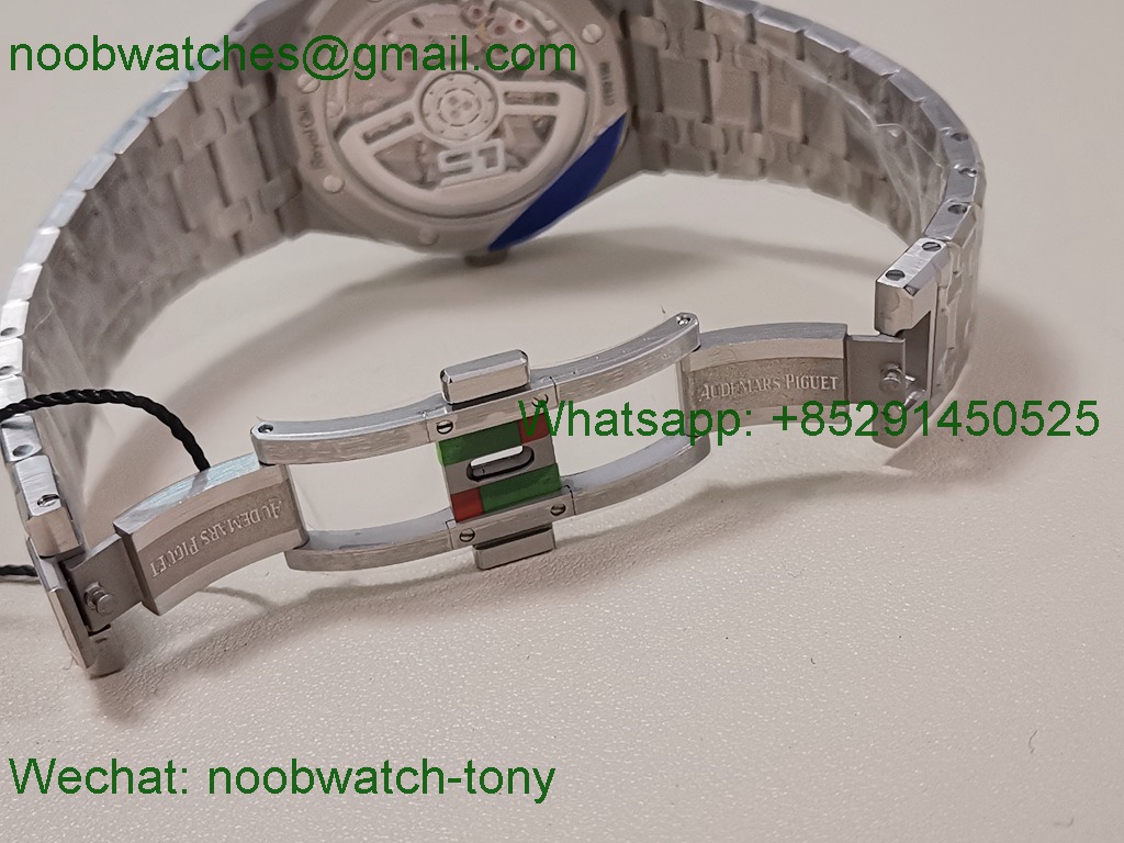 Replica Audemars Piguet AP Royal Oak 41mm 15510 Blue ZF 1:1 Best A4302