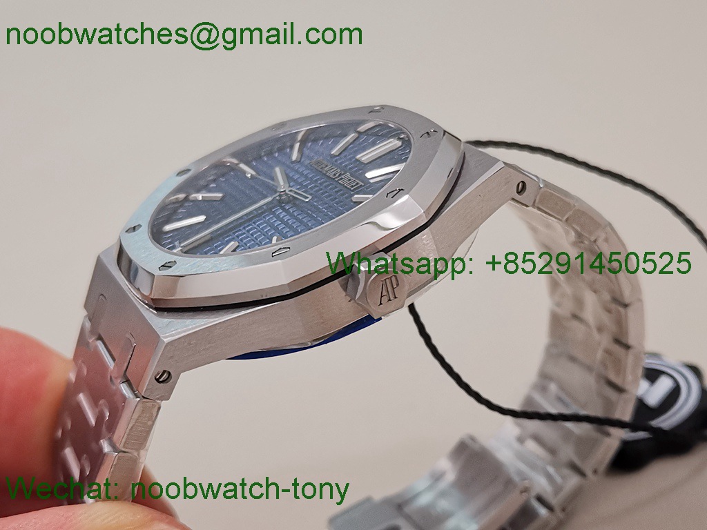 Replica Audemars Piguet AP Royal Oak 41mm 15510 Blue ZF 1:1 Best A4302