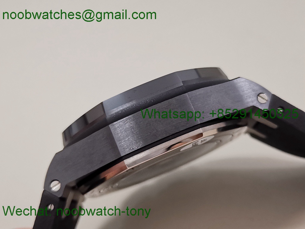 Replica Audemars Piguet AP ROO Offshore 44mm Black Ceramic TKF SuperClone A3126