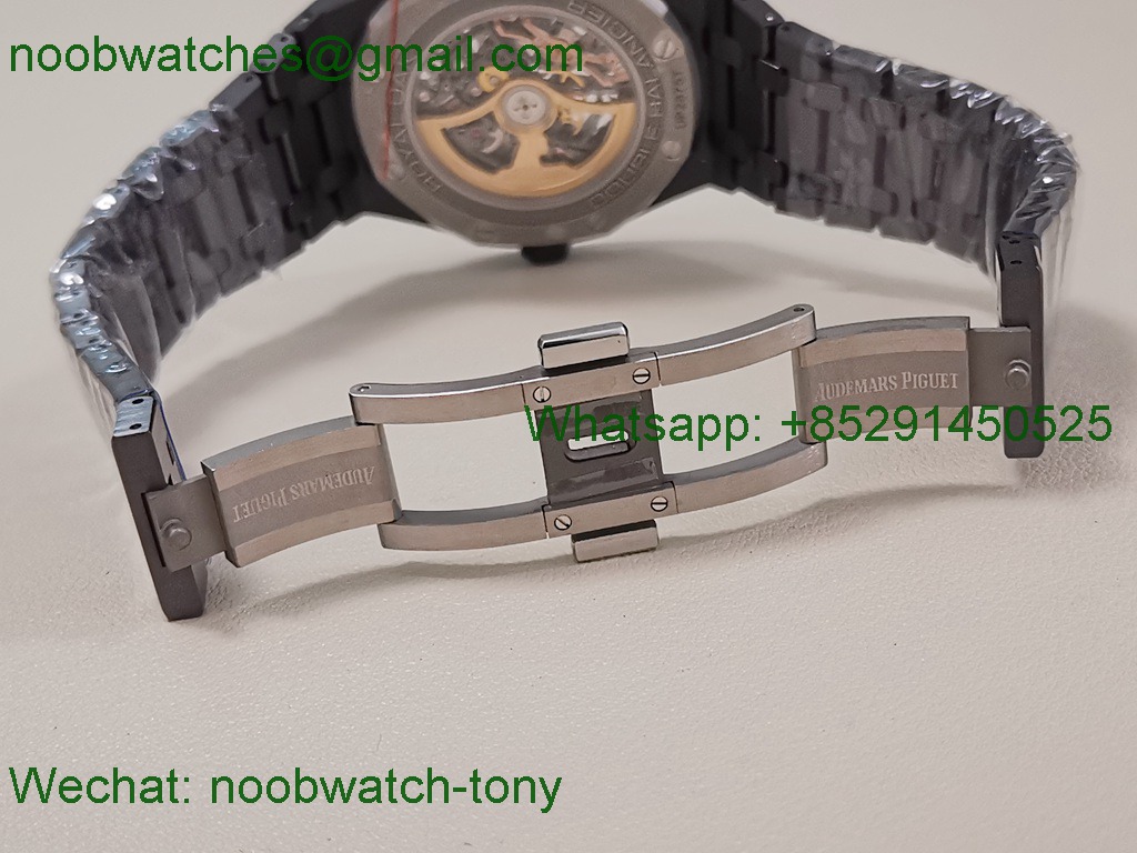 Replica Audemars Piguet AP Royal Oak 41mm Black Ceramic 15416CE THBF 1:1 Best SuperCLone SA3132 V2