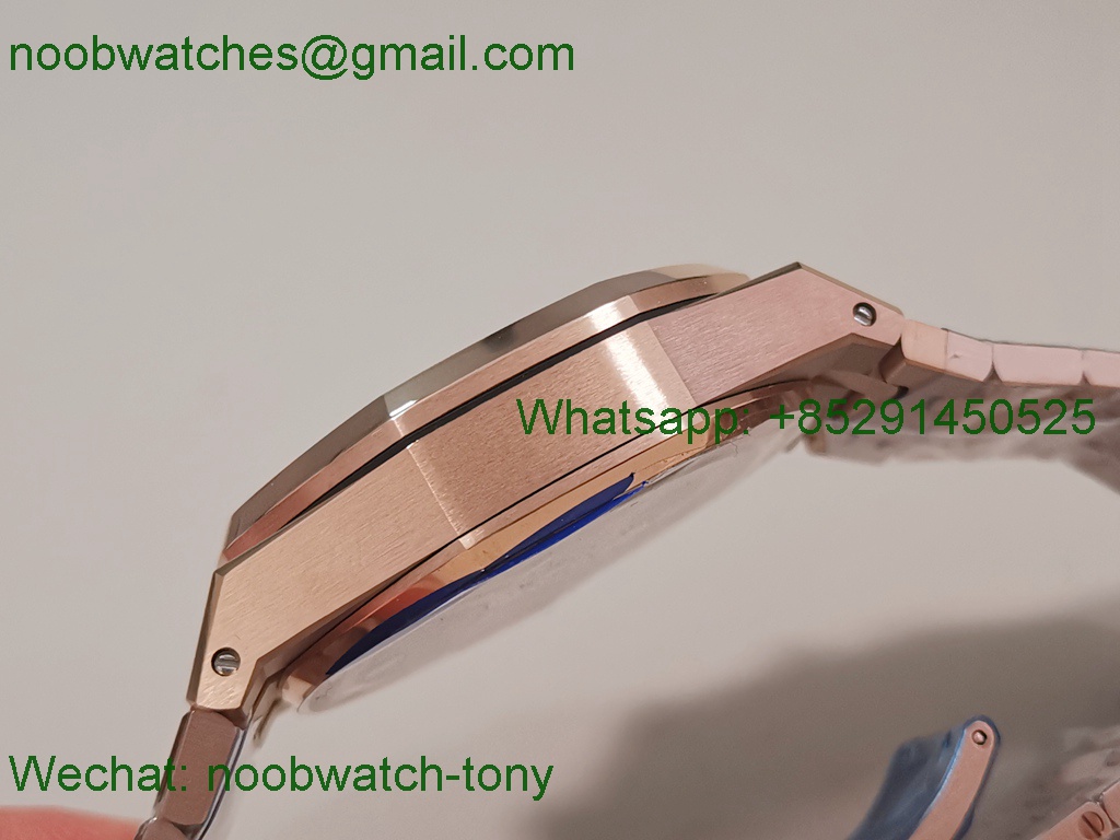 Replica Audemars Piguet AP Royal Oak Chrono 26240 Rose Gold APSF 1:1 Best SuperCLone Green Dial SA4401