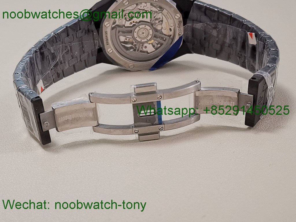 Replica Audemars Piguet AP Royal Oak Chrono 26240 Black Ceramic APSF 1:1 Best SuperCLone SA4401