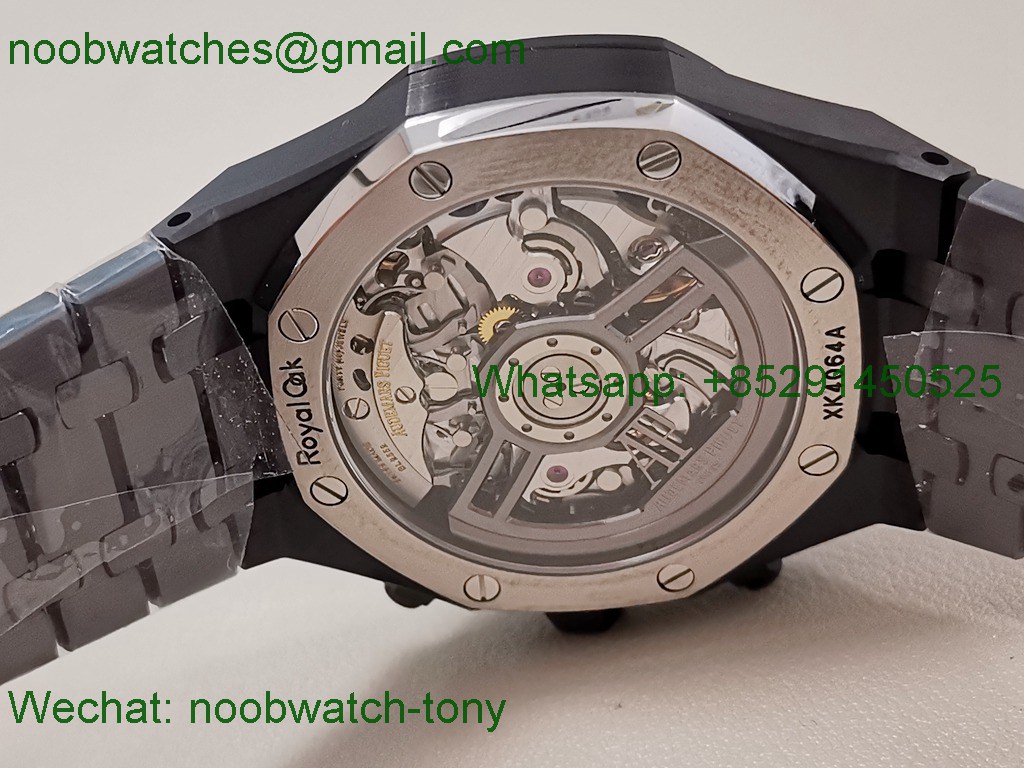 Replica Audemars Piguet AP Royal Oak Chrono 26240 Black Ceramic APSF 1:1 Best SuperCLone SA4401