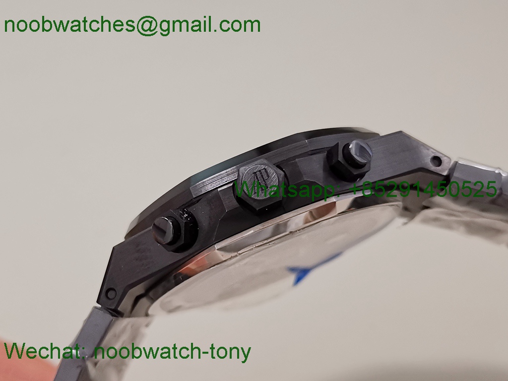 Replica Audemars Piguet AP Royal Oak Chrono 26240 Black Ceramic APSF 1:1 Best SuperCLone SA4401
