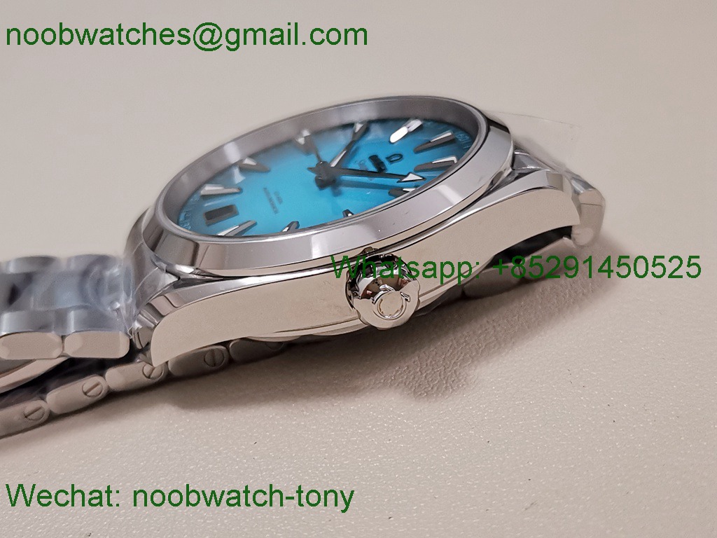 Replica OMEGA Aqua Terra 150M VSF 1:1 Best SuperCLone Turquoise Blue Dial A8900