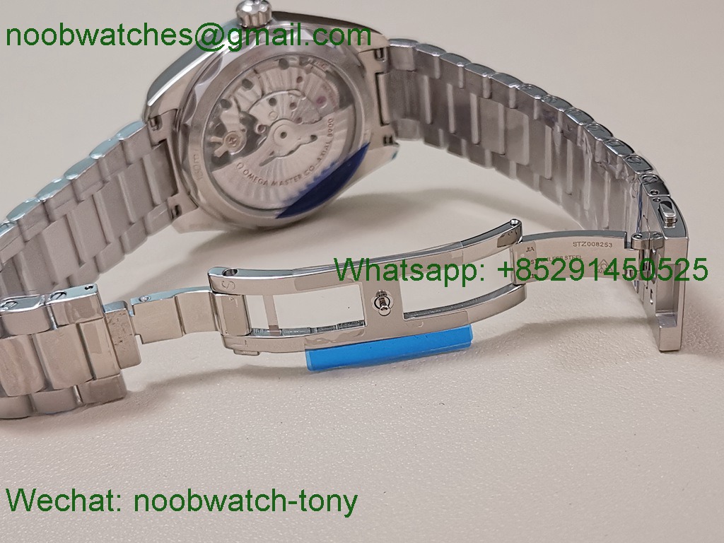 Replica OMEGA Aqua Terra 150M VSF 1:1 Best SuperCLone Turquoise Blue Dial A8900