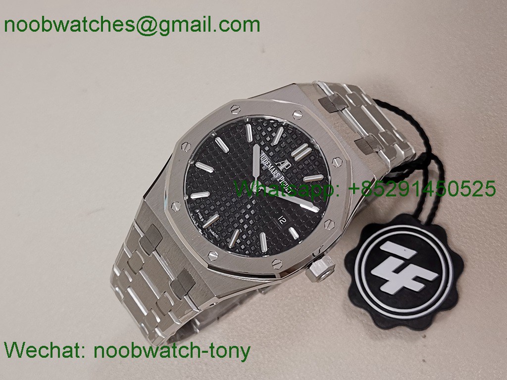 Replica Audemars Piguet AP Lady Royal Oak 33mm ZF 1:1 Best Black Dial ETA Quartz