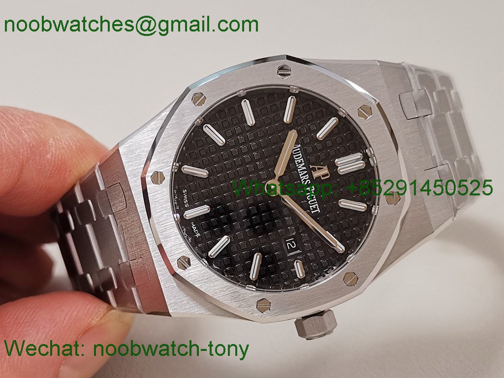 Replica Audemars Piguet AP Lady Royal Oak 33mm ZF 1:1 Best Black Dial ETA Quartz