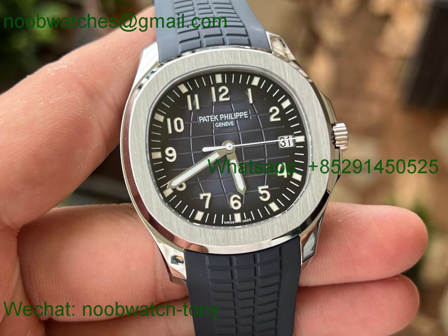 Replica Patek Philippe Aquanaut 5168G Gain Weight APW 1:1 Best SuperClone Blue Dial Rubber 324CS