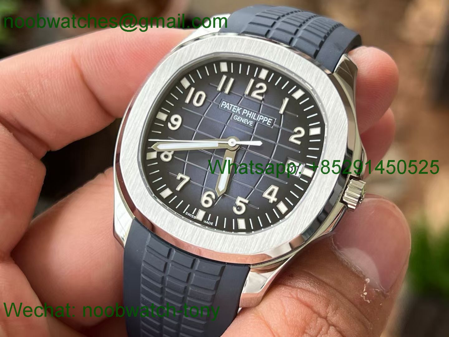 Replica Patek Philippe Aquanaut 5168G Gain Weight APW 1:1 Best SuperClone Blue Dial Rubber 324CS