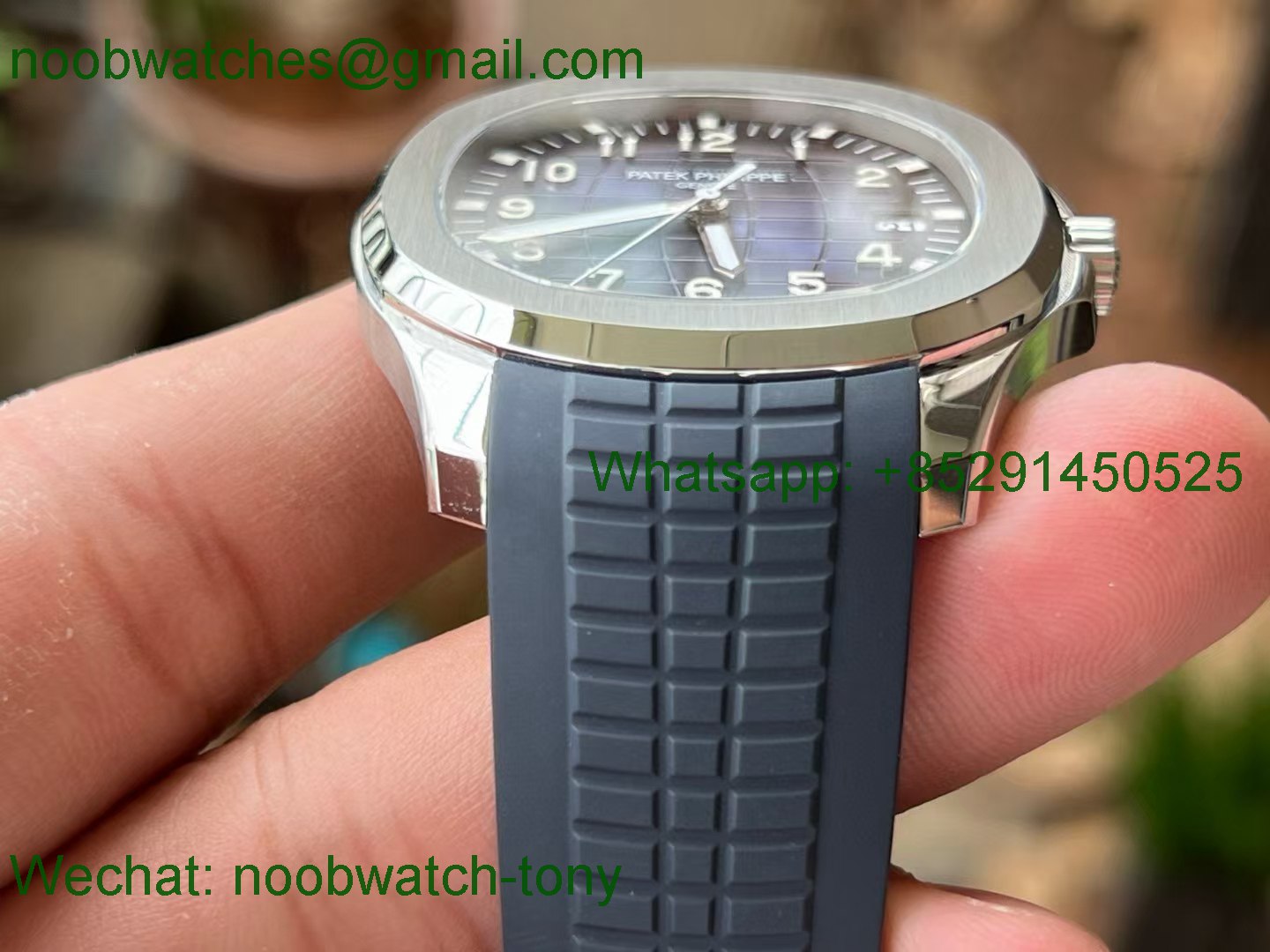 Replica Patek Philippe Aquanaut 5168G Gain Weight APW 1:1 Best SuperClone Blue Dial Rubber 324CS