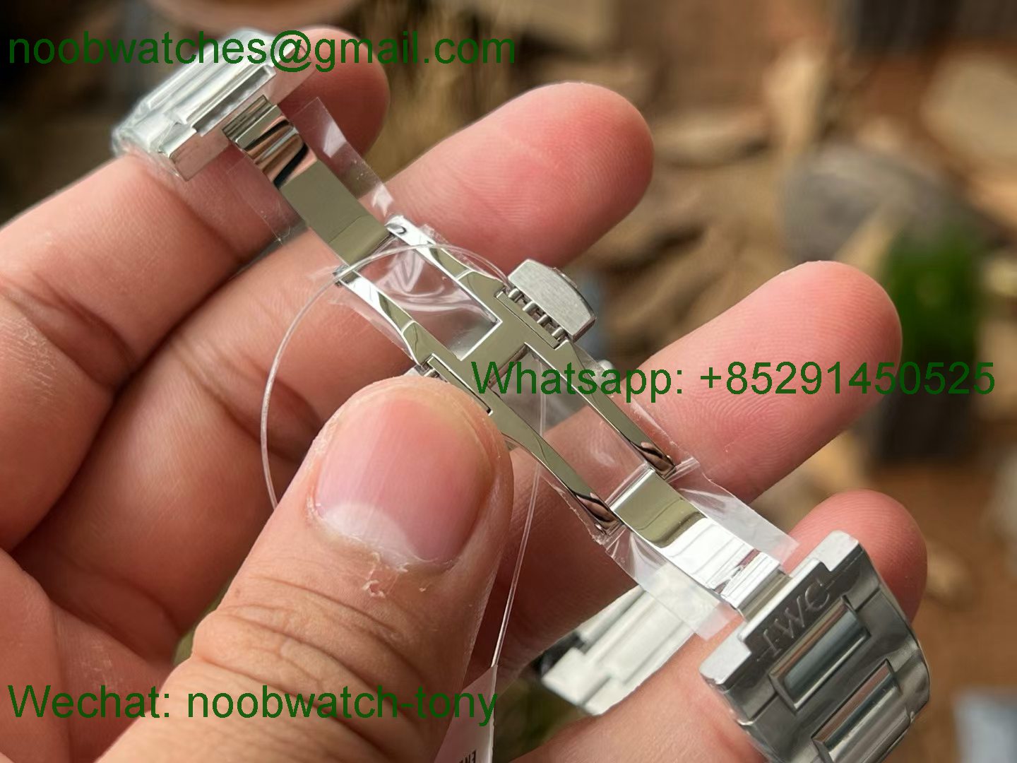 Replica IWC Ingenieur IW328903 V7F SuperClone Green Dial 2892