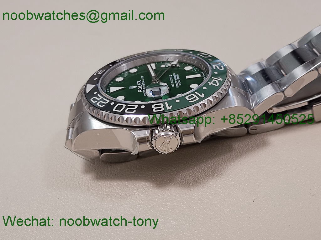 Replica Rolex GMT-Master II 126729 VTNR EWE Best Green Dial On Oyster Bracelet SH3285