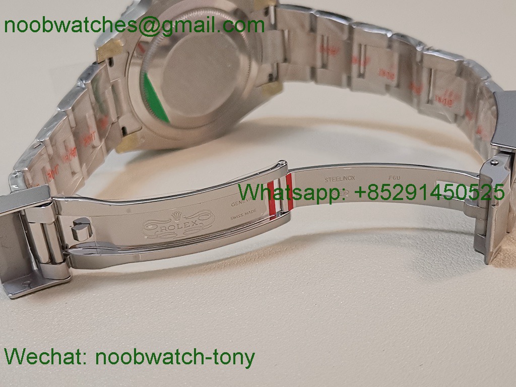 Replica Rolex GMT II 126719 BLRO Pepsi Blue Dial 904L C+F 1:1 Best on Oyster Bracelet VR3285 CHS