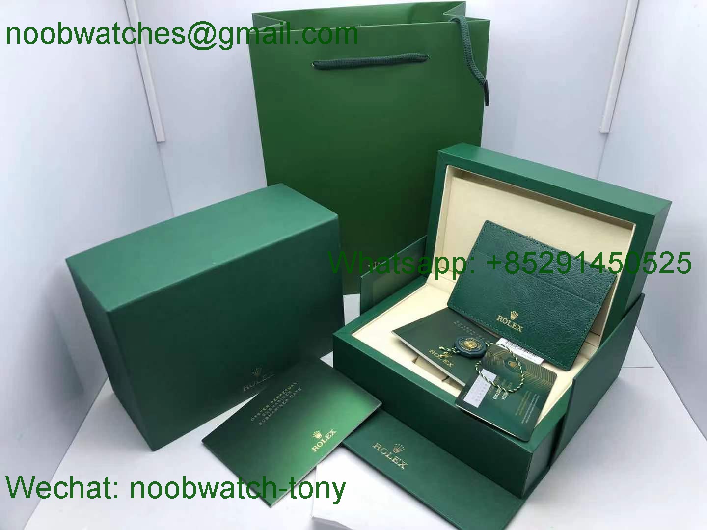 Rolex Green Box 2025 New version Full Set