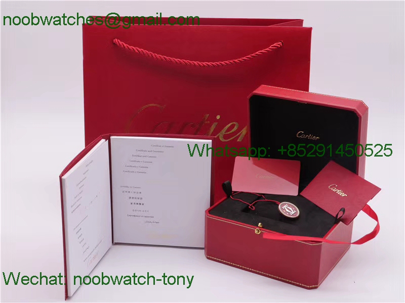 Cartier Original Style Box and Fullset Papers New with CD