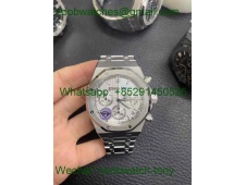 Replica Audemars Piguet AP Royal Oak Chrono 26240 APSF SuperCLone Best White Dial SA4401