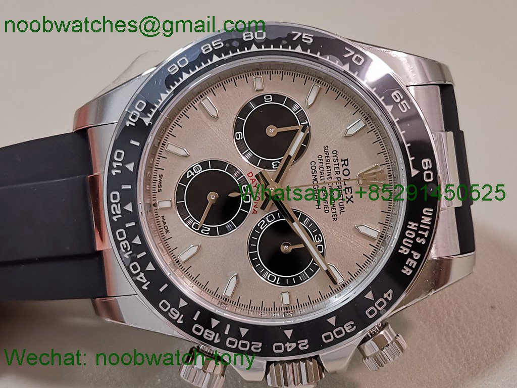 Replica Rolex Daytona 126519 Gain Weight VSF 1:1 Best SuperCLone Gray Dial Oysterflex DD4130
