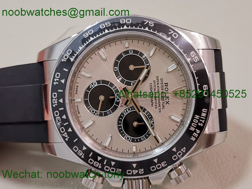 Replica Rolex Daytona 126519 Gain Weight VSF 1:1 Best SuperCLone Gray Dial Oysterflex DD4130