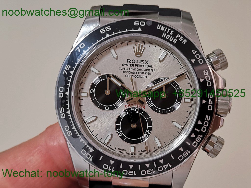 Replica Rolex Daytona 126519 Gain Weight VSF 1:1 Best SuperCLone Gray Dial Oysterflex DD4130
