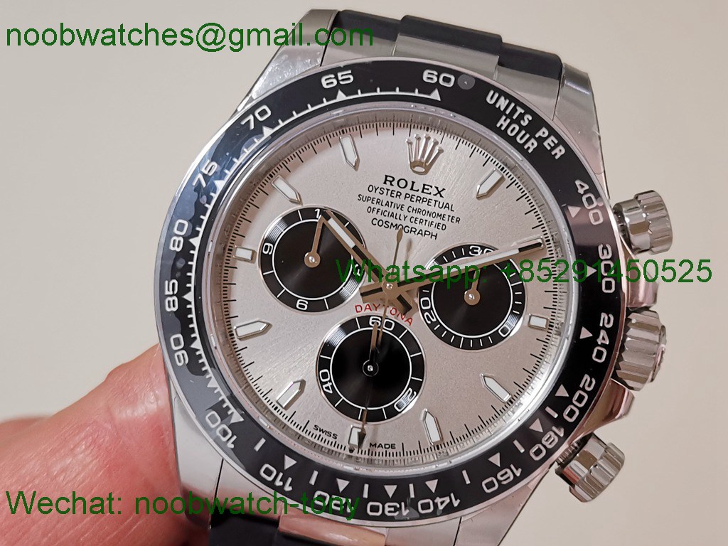 Replica Rolex Daytona 126519 Gain Weight VSF 1:1 Best SuperCLone Gray Dial Oysterflex DD4130