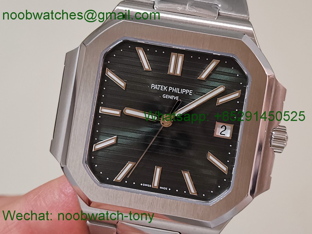 Replica Patek Philippe Cubitus 5821 Square Green Dial PPF 330 SuperClone 