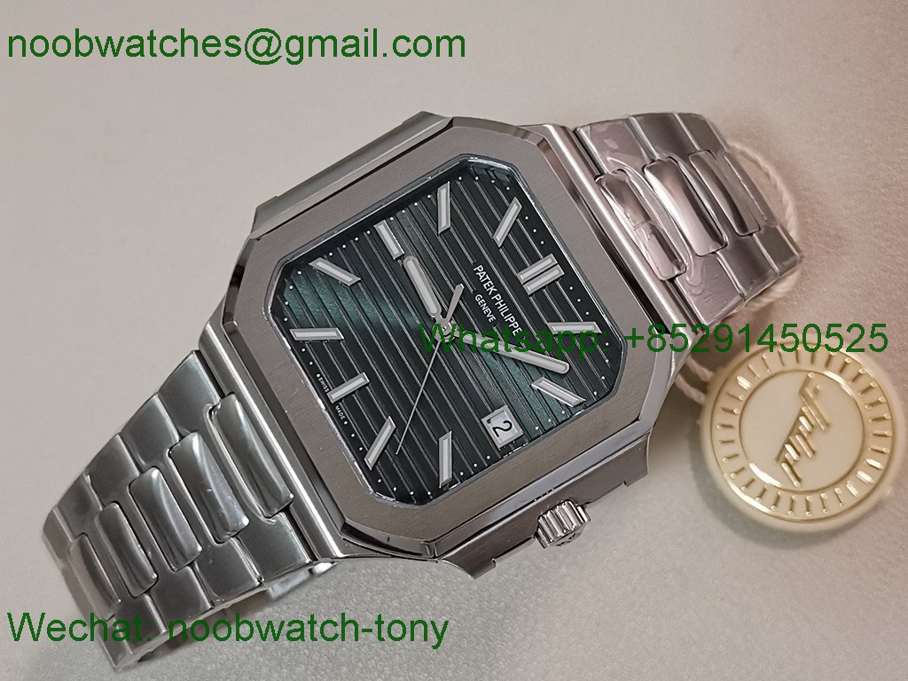 Replica Patek Philippe Cubitus 5821 Square Green Dial PPF 330 SuperClone 