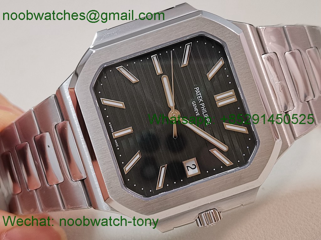 Replica Patek Philippe Cubitus 5821 Square Green Dial PPF 330 SuperClone 