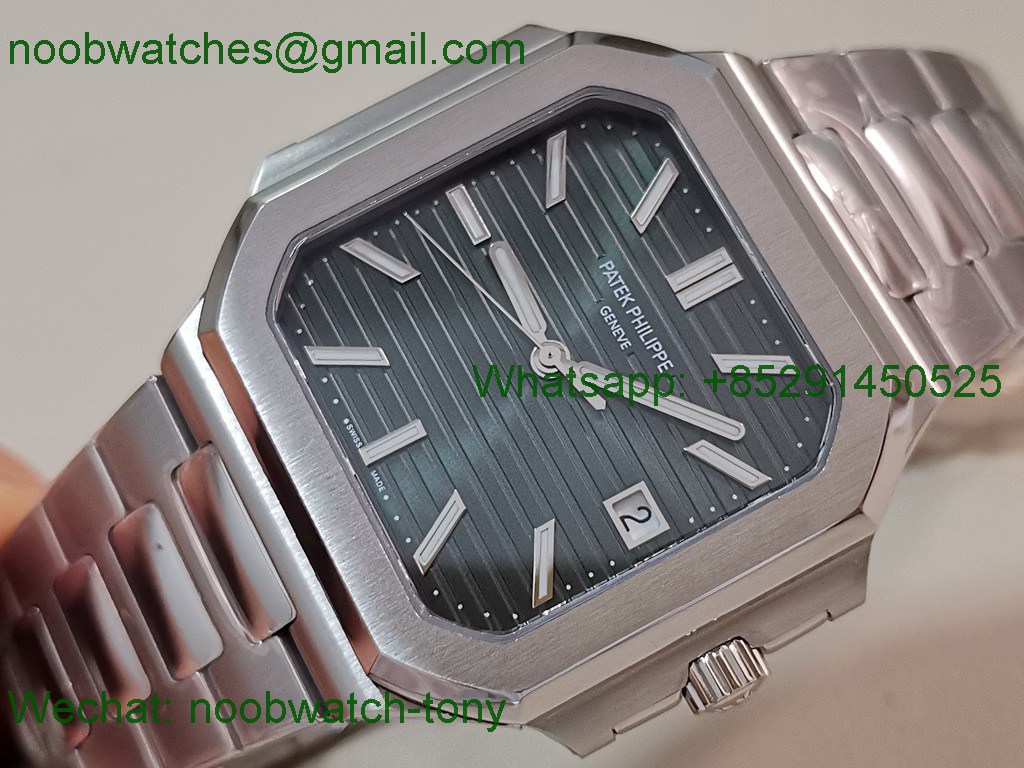Replica Patek Philippe Cubitus 5821 Square Green Dial PPF 330 SuperClone 