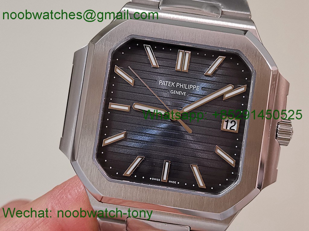 Replica Patek Philippe Cubitus 5821 Square Blue Dial PPF 330 SuperClone 