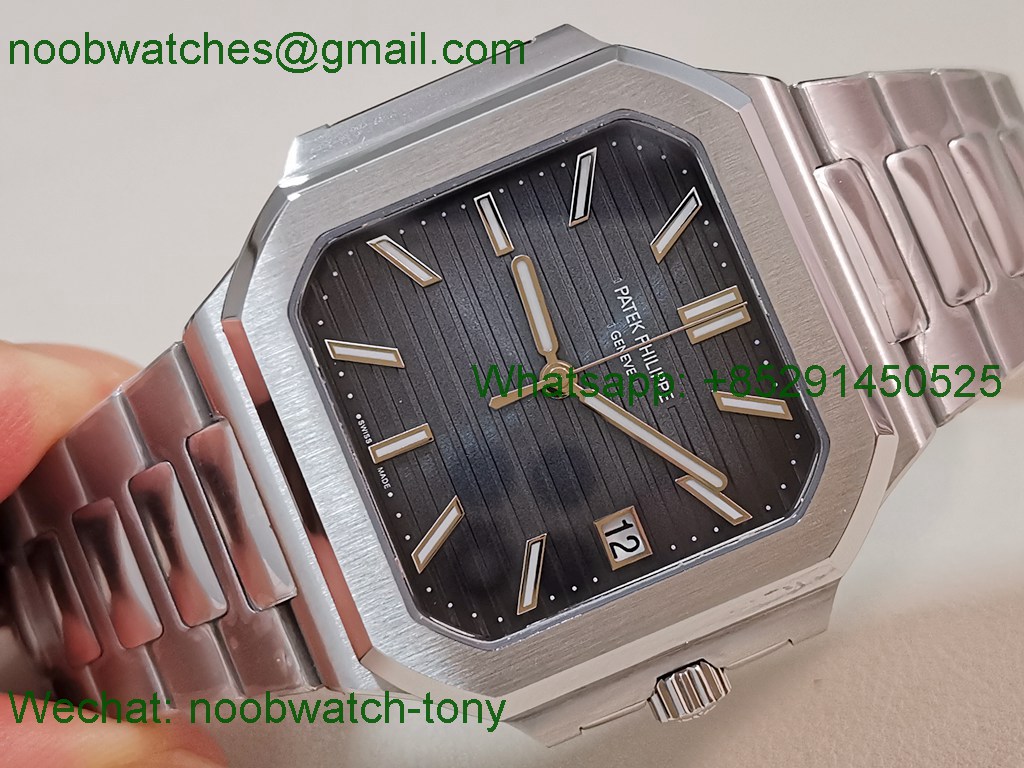 Replica Patek Philippe Cubitus 5821 Square Blue Dial PPF 330 SuperClone 