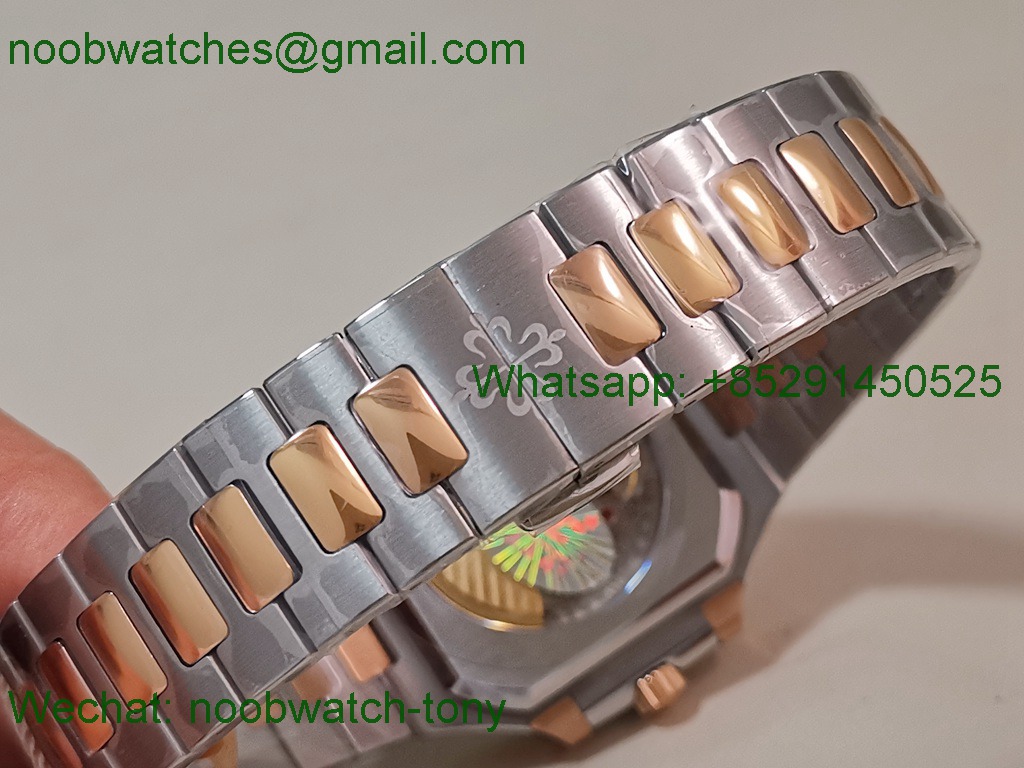 Replica Patek Philippe Cubitus 5821 Rose Gold SS Blue Dial PPF 330 SuperClone