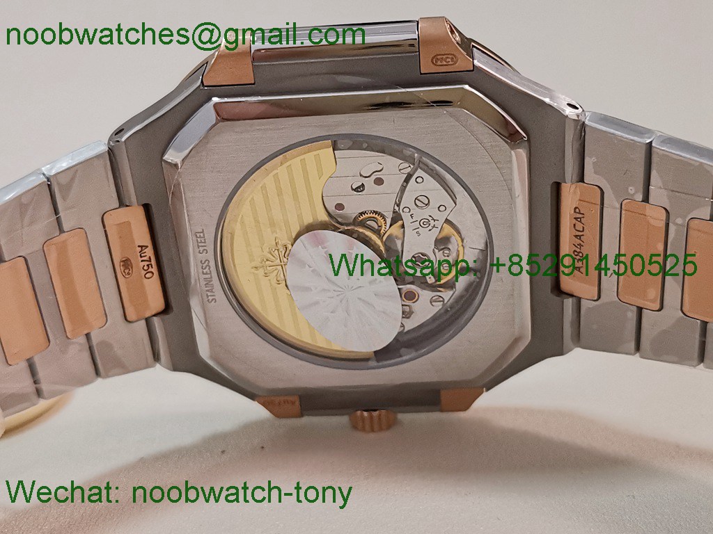 Replica Patek Philippe Cubitus 5821 Rose Gold SS Blue Dial PPF 330 SuperClone