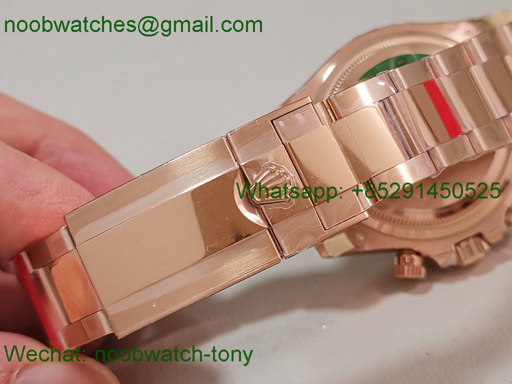 Replica Rolex Daytona 126505 Rose Gold Gain Weight VSF 1:1 Best SuperCLone RG Dial DD4131