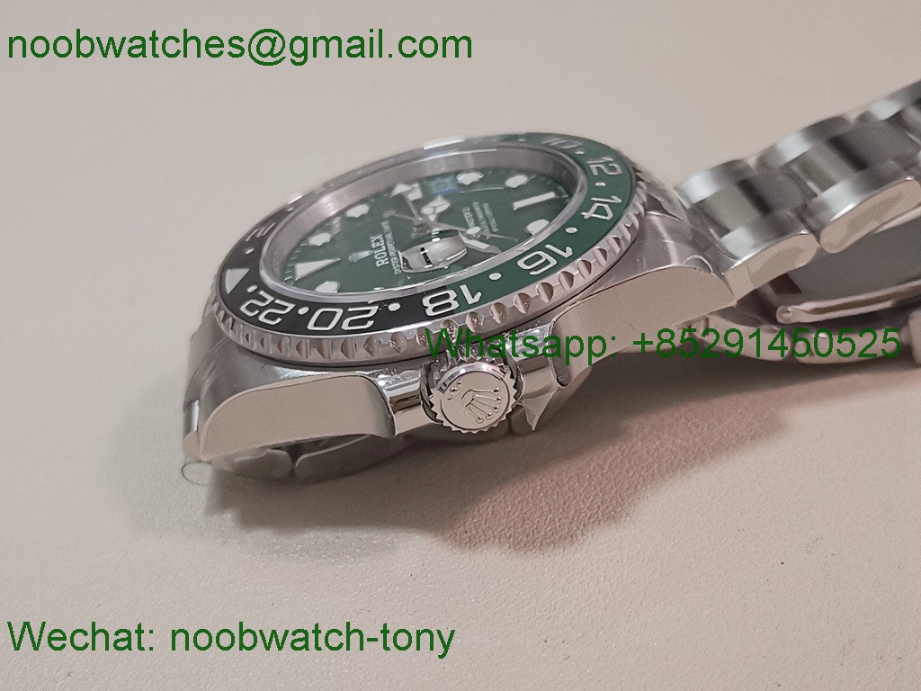 Replica Rolex GMT Master II 126729 VTNR Green Dial VSF Best SuperClone DD3285 CHS V3