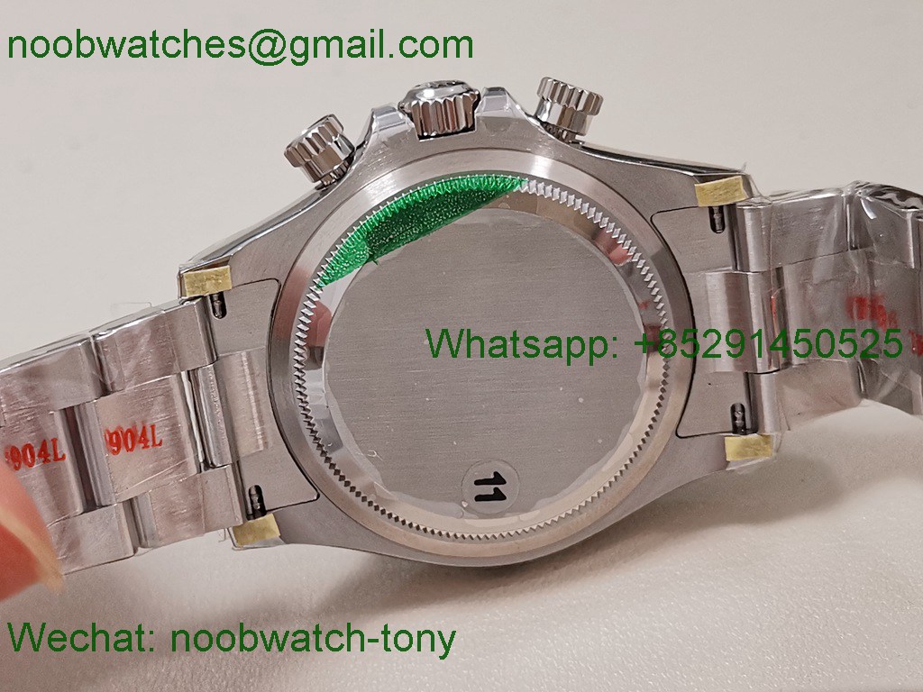 Replica Rolex Daytona 126500 VSF Best SuperClone 904L White Dial DD4131
