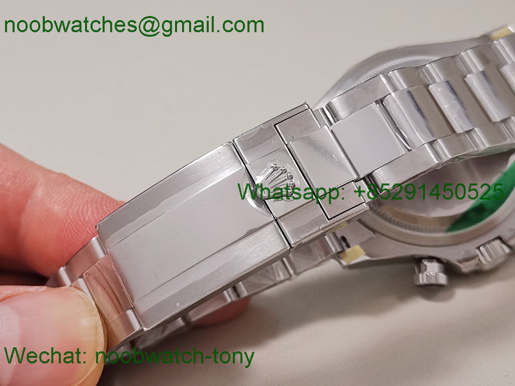 Replica Rolex Daytona 126500 VSF Best SuperClone 904L White Dial DD4131