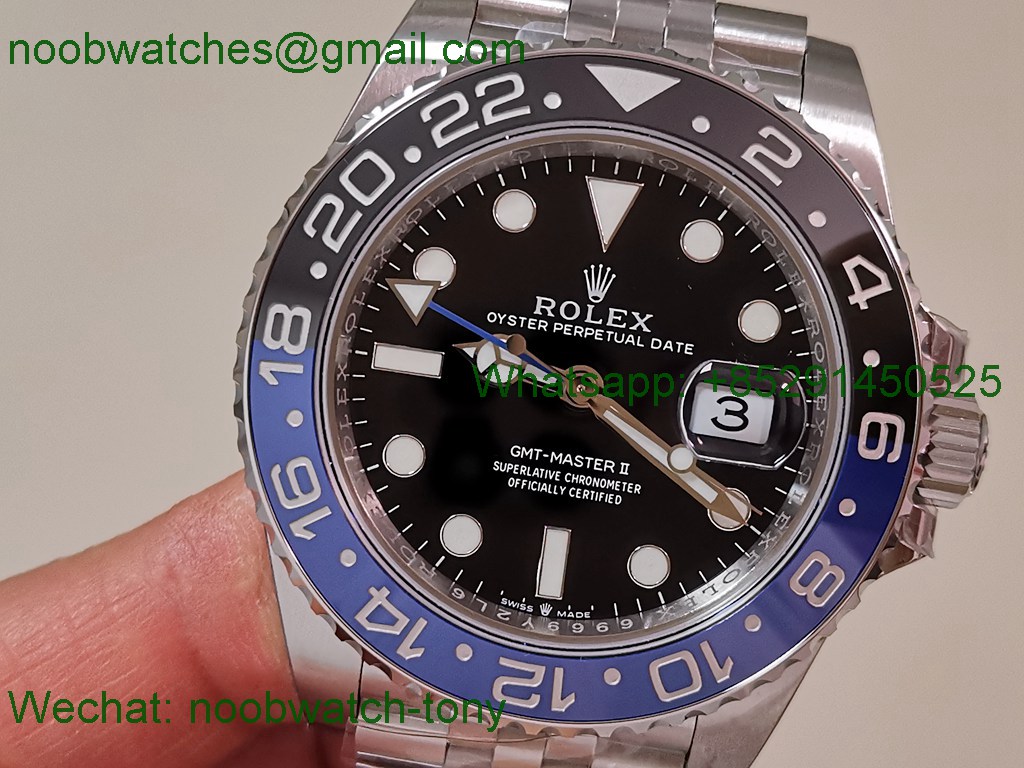 Replica Rolex GMT 126710 BLNR VSF Best SuperCLone Julibee Bracelet DD3285 V3