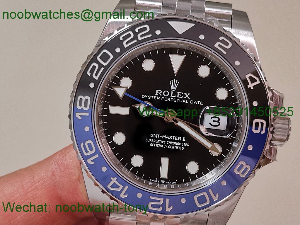 Replica Rolex GMT 126710 BLNR VSF Best SuperCLone Julibee Bracelet DD3285 V3