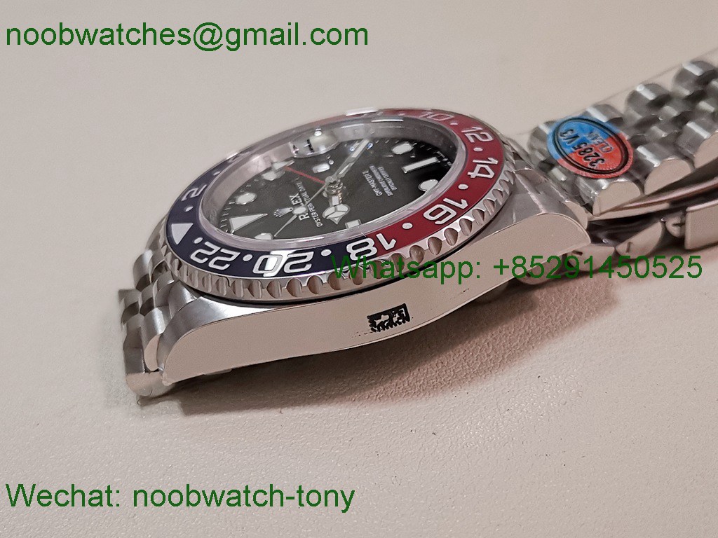 Replica Rolex GMT II 126710 BLRO 904L VSF Best SuperClone Jubilee DD3285 V3