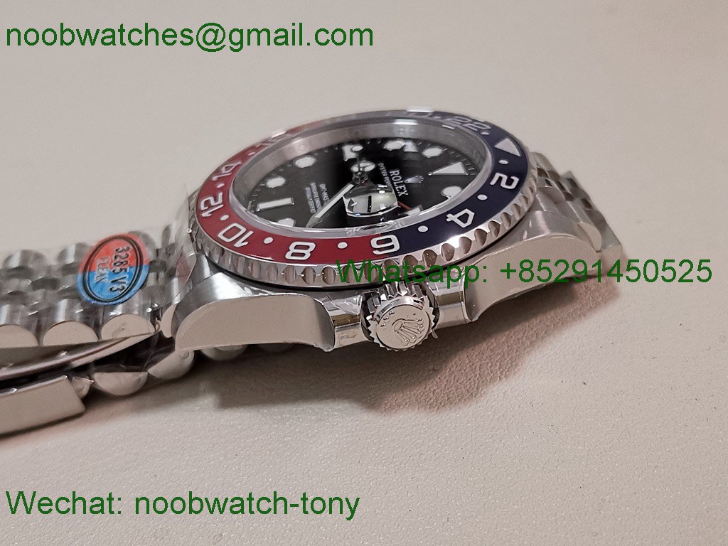 Replica Rolex GMT II 126710 BLRO 904L VSF Best SuperClone Jubilee DD3285 V3