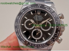 Replica Rolex Daytona 126500 VSF Best SuperClone 904L Black Dial DD4131