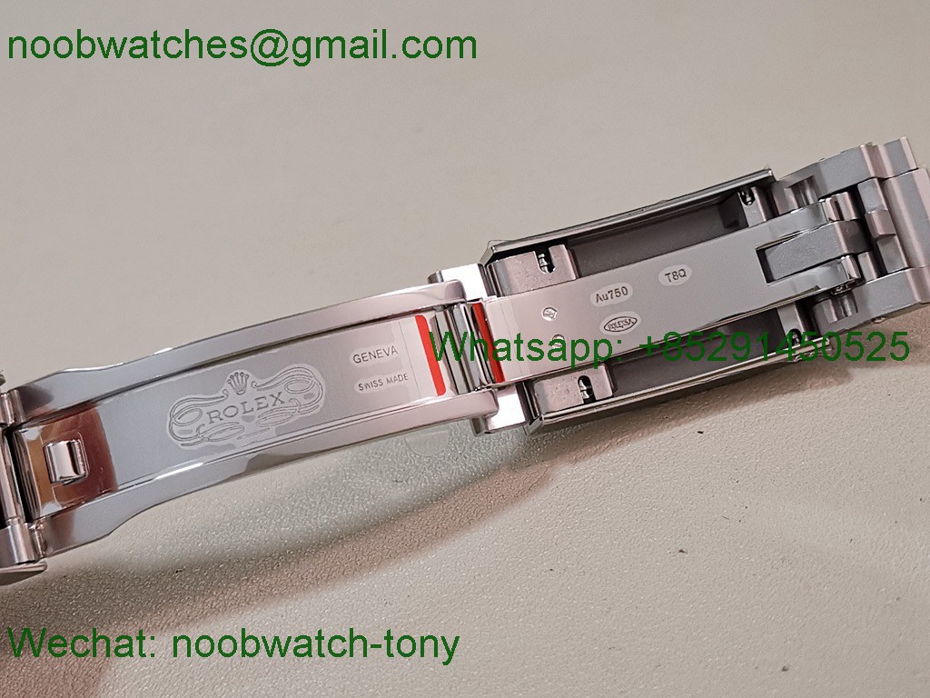 Replica Rolex Daytona 126519 Black Silver Dial EWE OysterFlex A4131